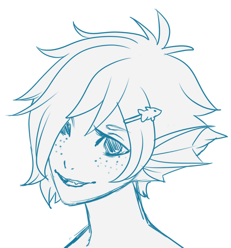 800x857 Sketch Commission - Cute Kitty Sketch