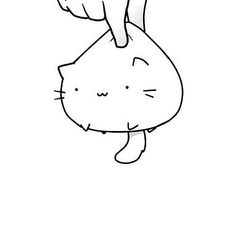 236x236 How To Draw Whimsical Baby - Cute Kitty Sketch
