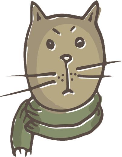 404x518 Cute Kitty Cat Face Cartoon Sketch Emoji - Cute Kitty Sketch