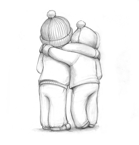 480x502 Cute Sketches - Cute Love Sketches