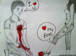 261x193 Love Sketches Color - Cute Love Sketches