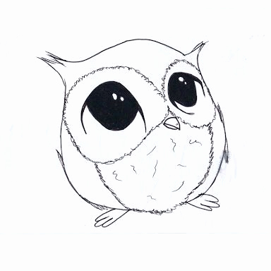 384x384 Cute Owl Sketches Awesome Barn Owl Tattoo Design Tattoo Ideas - Cute Owl Sketch
