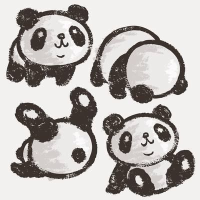 400x400 Adorable!!!! Pandas Panda, Panda Drawing And Panda Art - Cute Panda Sketch