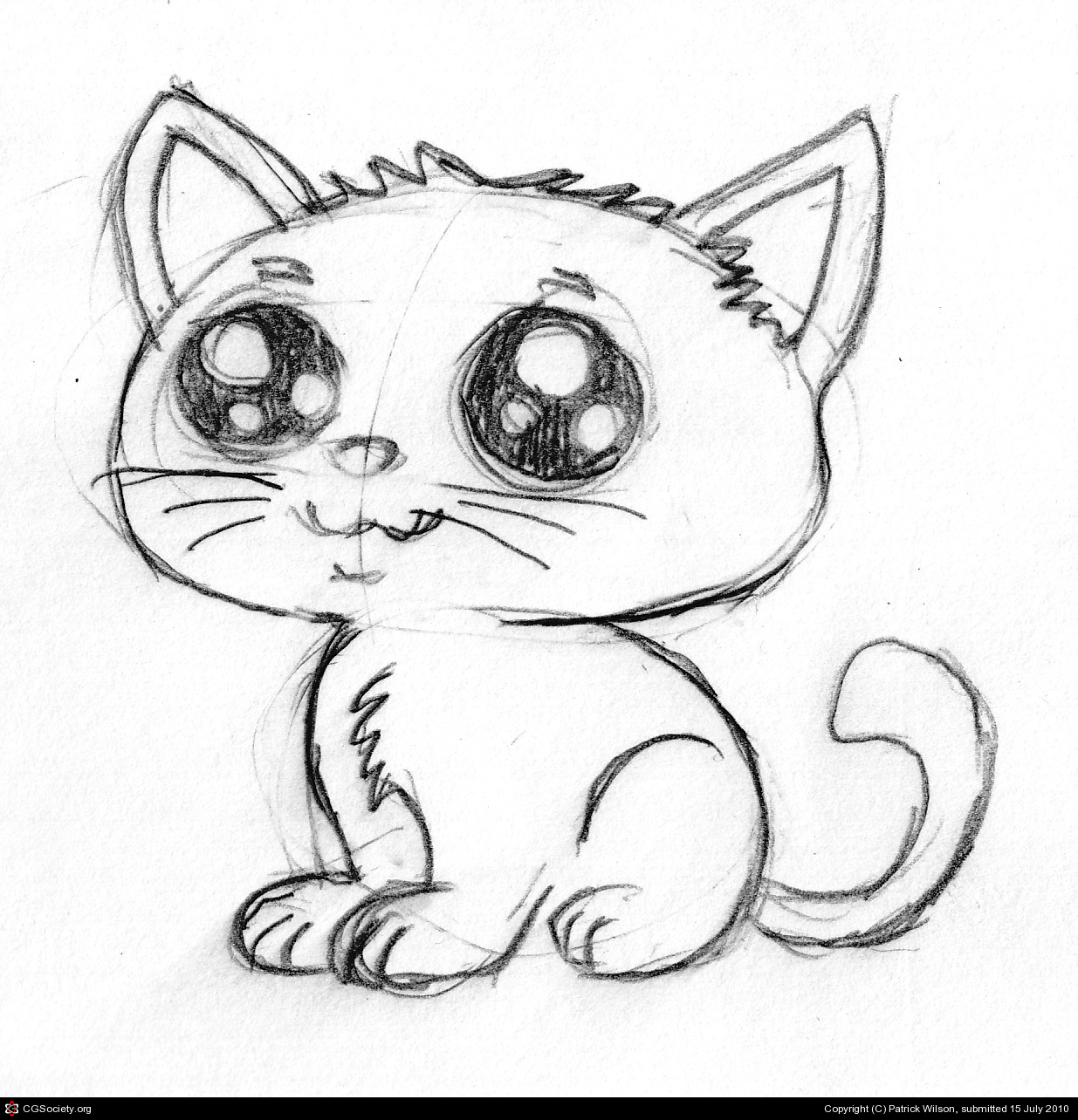 Cute Pencil Sketches at PaintingValley.com | Explore collection of Cute ...