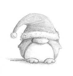 236x247 Penguin Drawing Draw Drawings, Art And Penguin - Cute Penguin Sketch