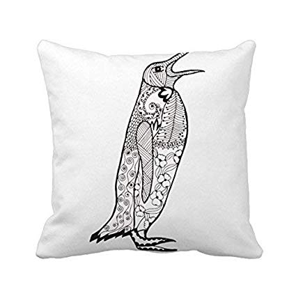 425x425 Murieljerome Cute Penguin Animal Portrait Sketch - Cute Penguin Sketch