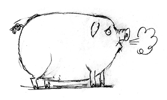 576x343 Matthewcordellblogs Yes, I Still Like To Draw Pigs. - Cute Pig Sketch