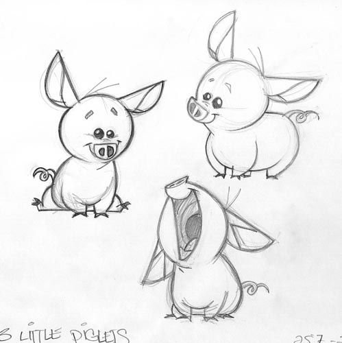499x500 Why Do I Keep Finding Cute Pig Sketches Art Ideas - Cute Pig Sketch
