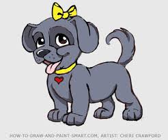 246x205 Puppy Cute Cartoon Sketch Drawing Pictures - Cute Puppy Sketch