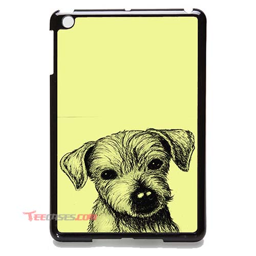 500x500 Cute Puppy Sketch Ipad Cases, Ipad Cover, Ipad Case, Custom Ipad Case - Cute Puppy Sketch