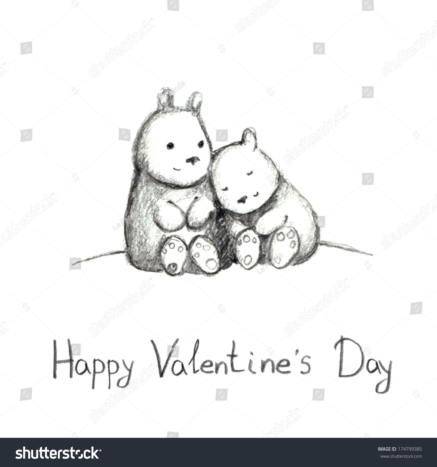 1500x1600 For Valentines Day Pencil Sketch Drawing Romantic Pencil Sketch - Cute Teddy Bear Sketch