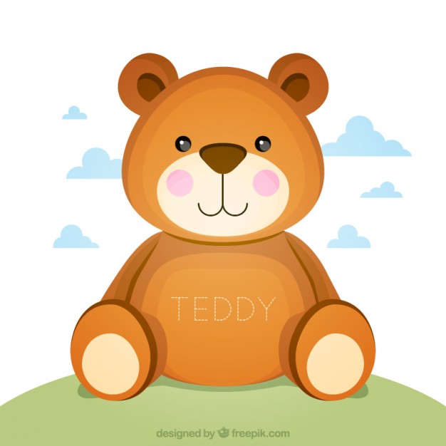 626x626 Teddy Bear Vectors, Photos And Psd Files Free Download - Cute Teddy Bear Sketch