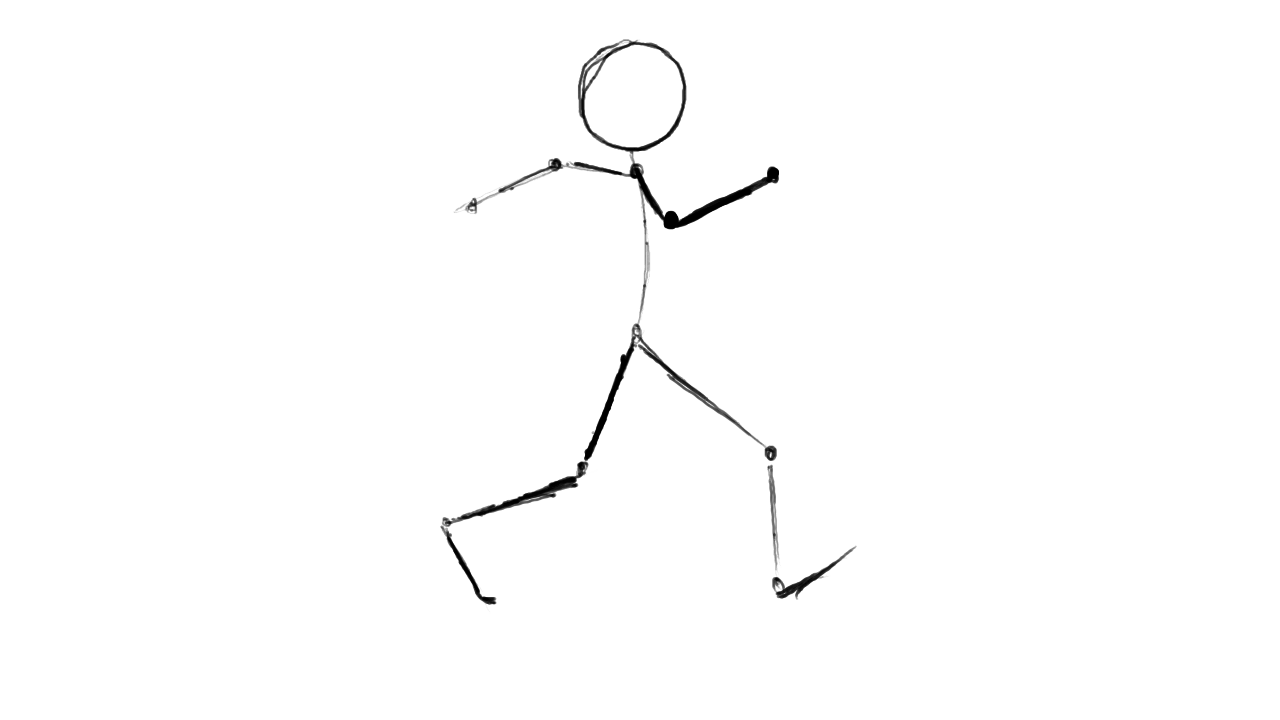 1280x720 Confident Walk Cycle Sketch Adamhewitsonblog - Cycle Sketch