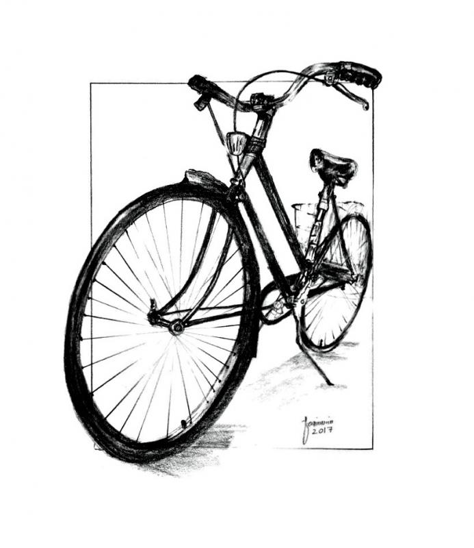 Cycle Sketch at PaintingValley.com | Explore collection of Cycle Sketch
