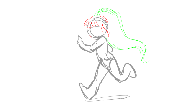 640x360 Run Cycle Sketch Animation Art + Map Amino - Cycle Sketch