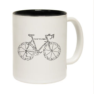 300x300 Funny Mugs - Cyclist Sketch