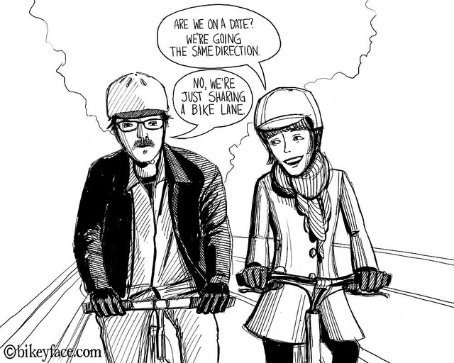 640x512 How To Date A Cyclist Bikeyface - Cyclist Sketch