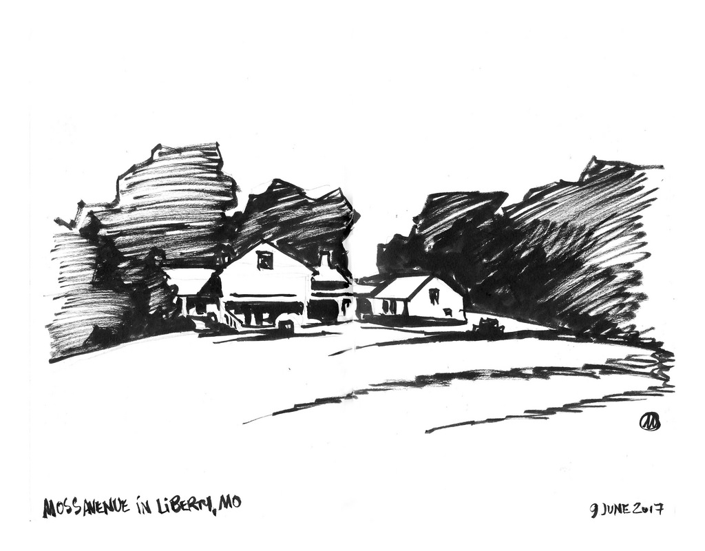 1024x800 Bike Sketching The Early Morning Cyclist - Cyclist Sketch