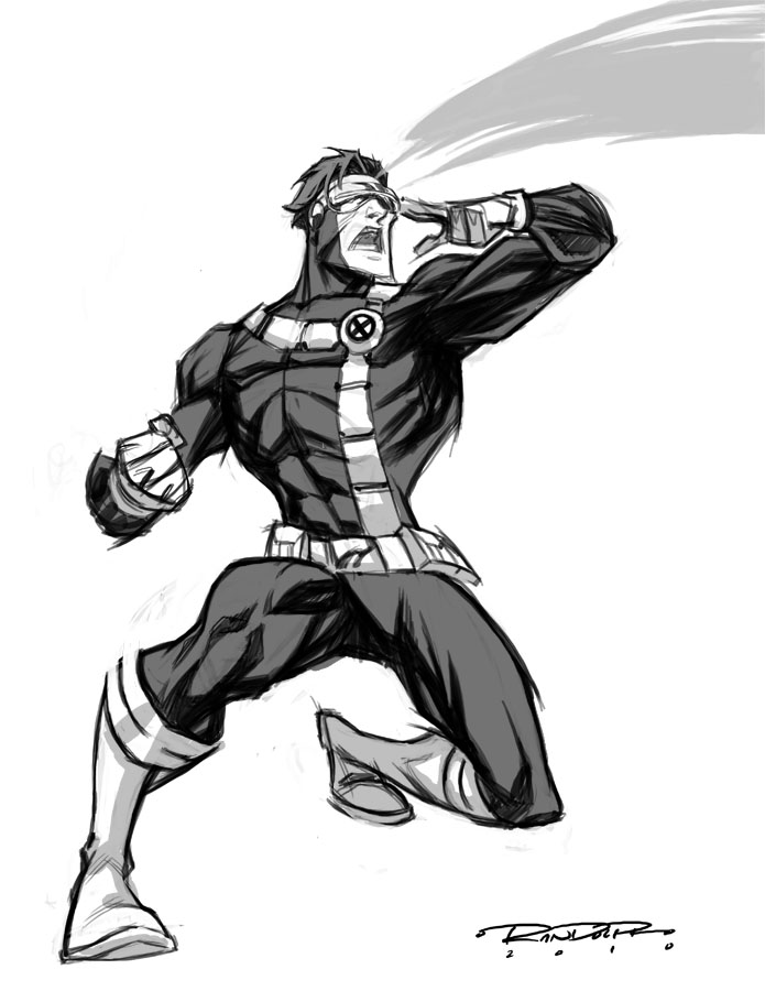 695x900 Sketchcyclops By Kharyrandolph - Cyclops Sketch