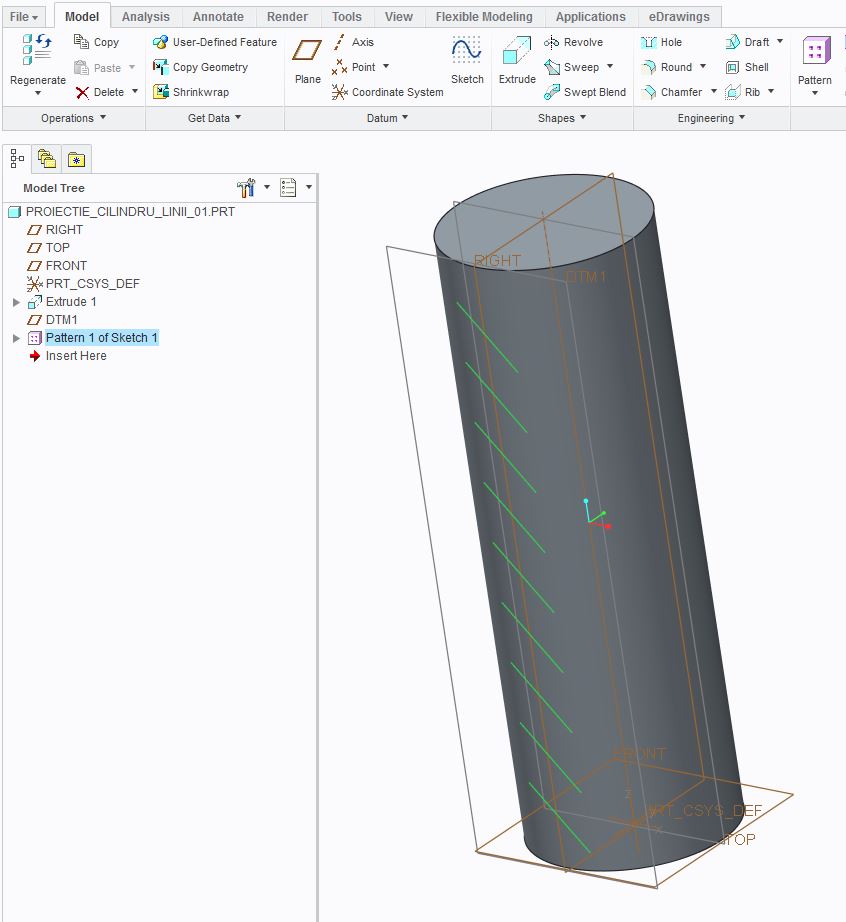 846x922 Solved Best Way To Make A Pattern Projection On A Cylinde - Cylinder Sketch