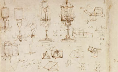400x245 Leonardo Da Vinci - Da Vinci Sketches