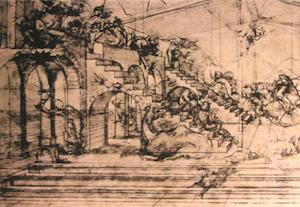 300x207 5 Sketching Secrets Of Leonardo Da Vinci Ux Magazine - Da Vinci Sketches