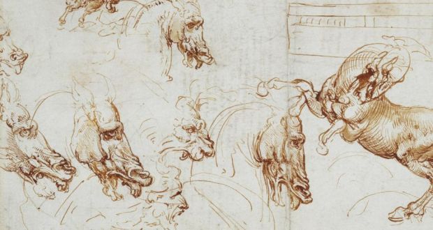 620x330 Leonardo Da Vinci Drawings To Go On Display In Dublin - Da Vinci Sketches