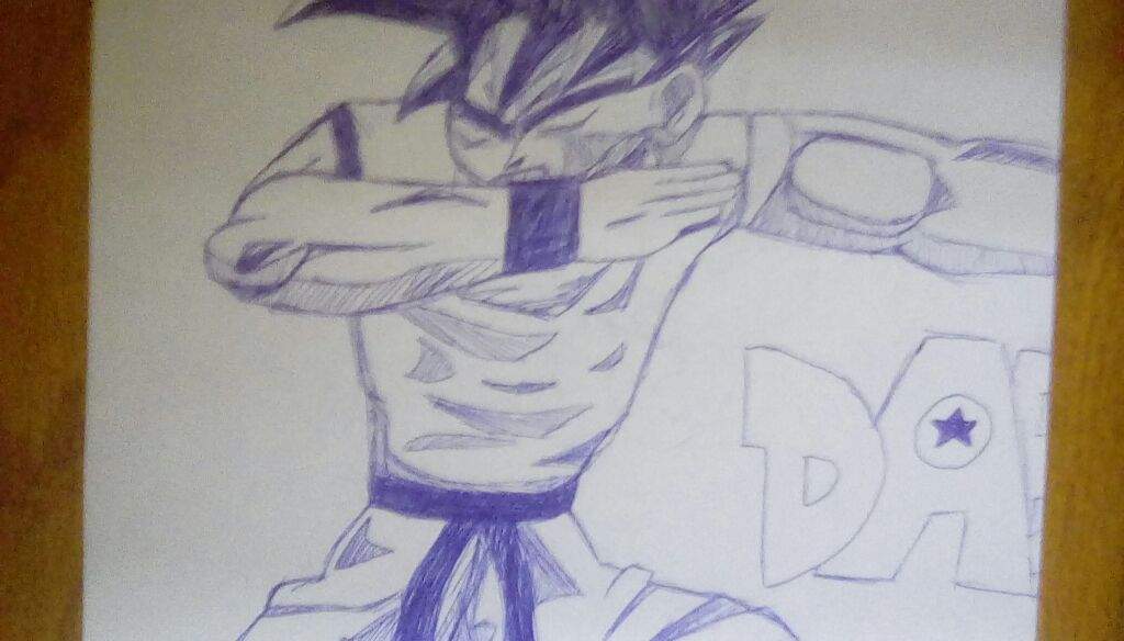 1024x584 Goku Dab Drawing Dragonballz Amino - Dab Sketch