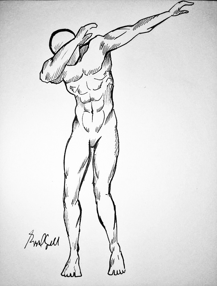 728x960 Inktober 2016 - Dab Sketch