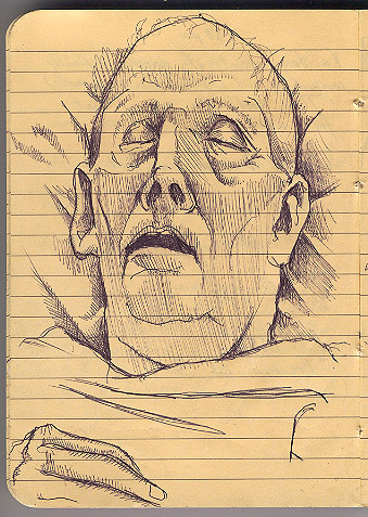 339x477 Dad Cancer Sketch This Drawing Of My Father Was Done In - Dad Sketch