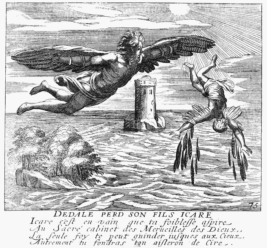 900x834 Daedalus And Icarus Pioneers Of Aviation - Daedalus And Icarus Sketch