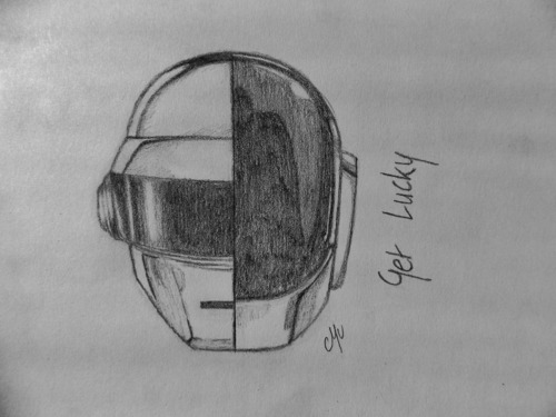 500x375 Daft Punk - Daft Punk Sketch