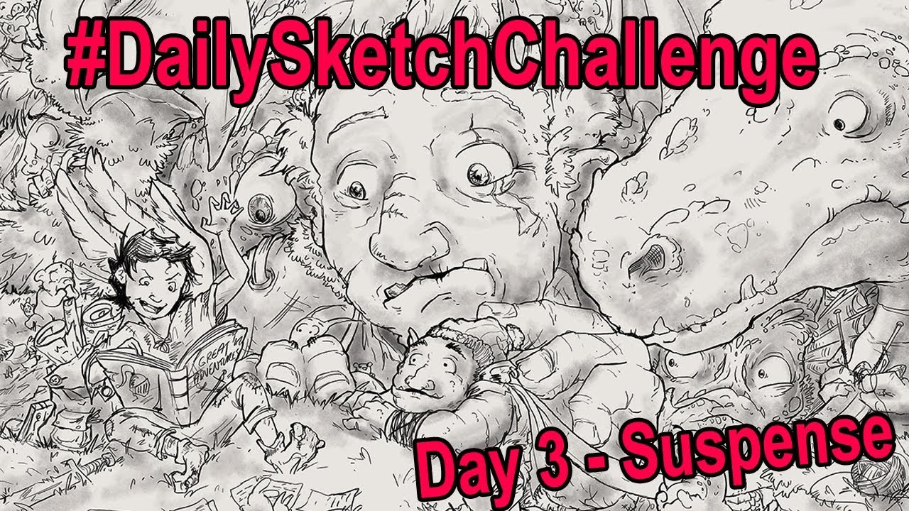 1280x720 Daily Sketch Challenge Day 3 - Daily Sketch Challenge