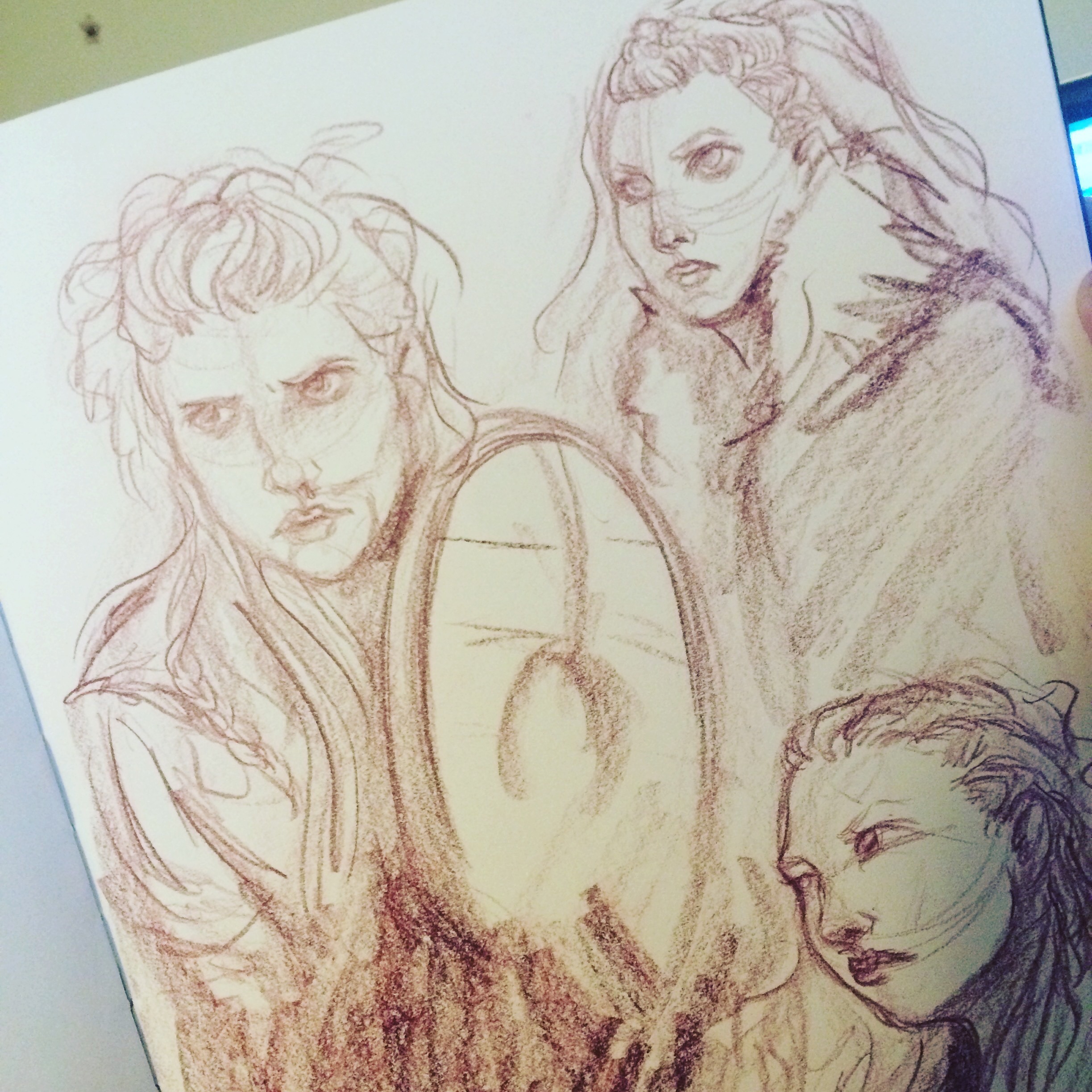 2447x2447 Daily Sketch Challenge Vikings Erica Draws Stuff - Daily Sketch Challenge