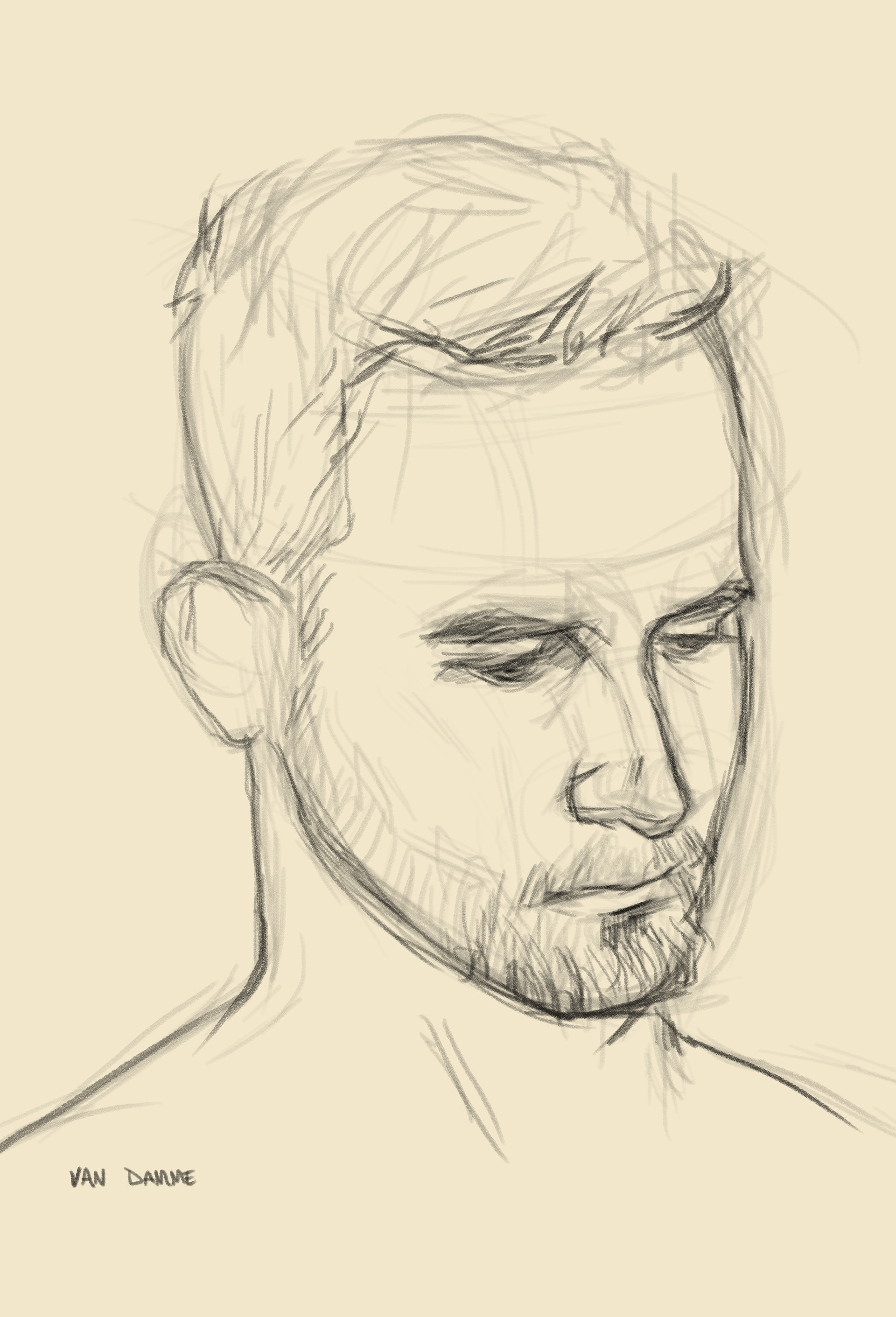 1920x2822 Diana Van Damme - Daily Sketch Challenge