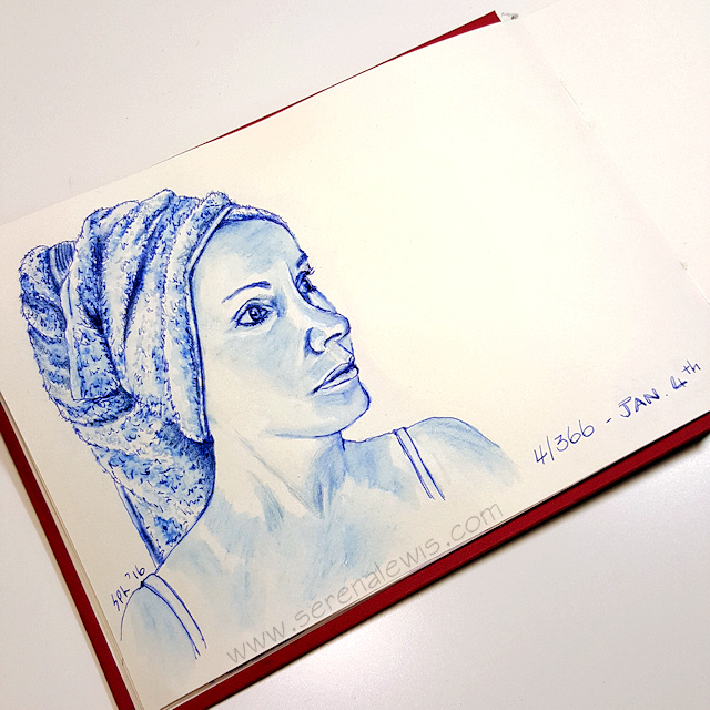 640x640 Serena Lewis Day 4 Of 366 Daily Sketch Challenge - Daily Sketch Challenge