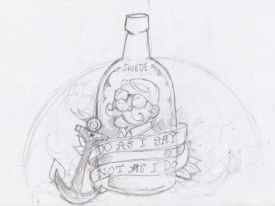 400x300 The Royal Daily Sketch Grandpa Memorial Tattoo Sketch 01 - Daily Sketch Ideas