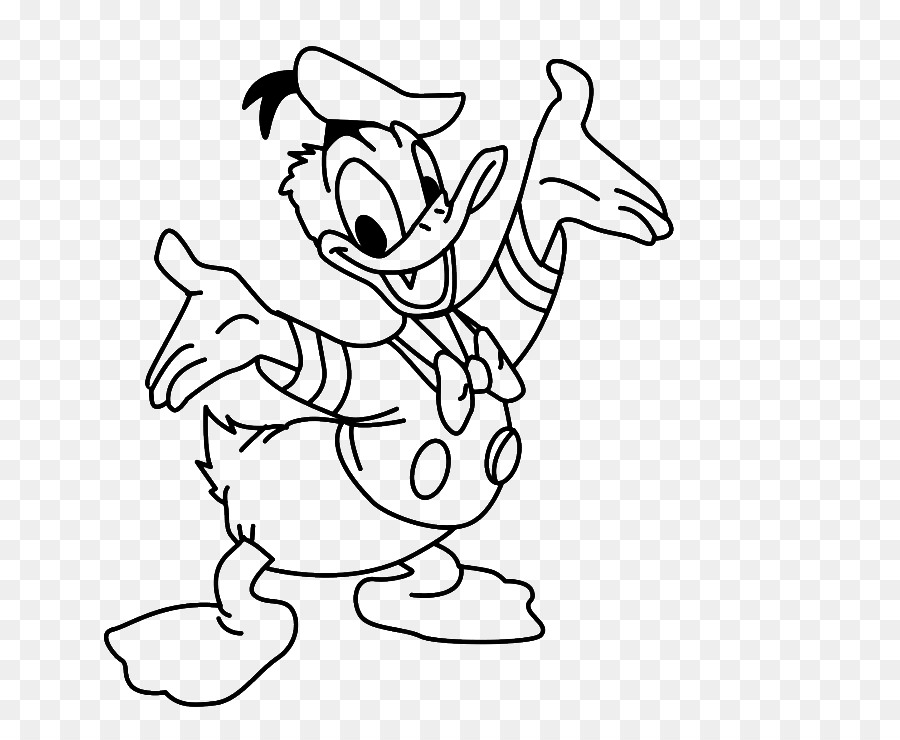 900x740 Donald Duck Daisy Duck Coloring Book Drawing Cartoon - Daisy Duck Sketch