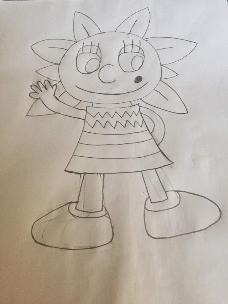 768x1024 Lazy Daisy (Sketch) Parappa The Rapper Amino Amino - Daisy Sketch