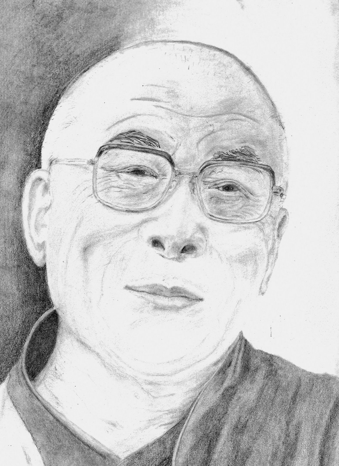 1165x1600 Eac Carpe Diem - Dalai Lama Sketch