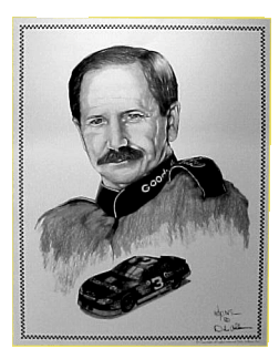 252x324 Dale Earnhardt, Sr. Plaques - Dale Earnhardt Sketch
