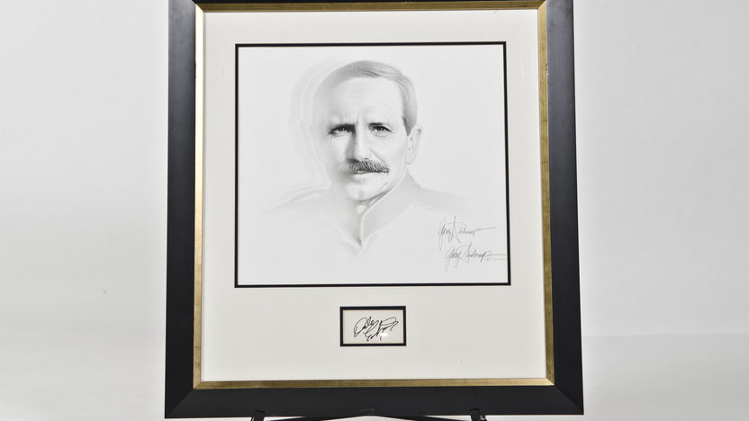 832x468 Dale Earnhardt Autographed Sketch Z249 Boynton Beach 2013 - Dale Earnhardt Sketch