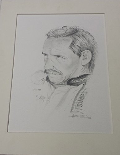 388x500 Dale Earnhardt Nascar Pencil Sketch Portrait - Dale Earnhardt Sketch