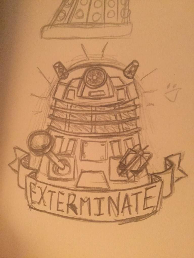 768x1024 Dalek Sketch Doctor Who Amino - Dalek Sketch