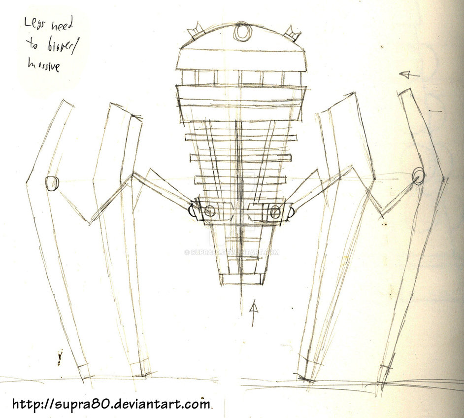 Dalek Sketch at PaintingValley.com | Explore collection of Dalek Sketch