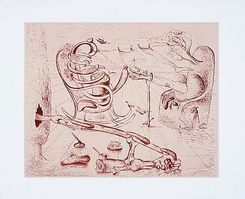 498x405 Salvador Drawings, Sketches, And Lithographs - Dali Sketches