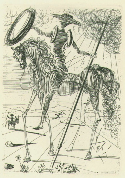480x685 Explore Salvador Sketches Don Quixote In 1960, As - Dali Sketches