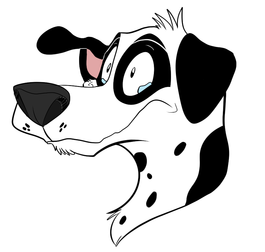 868x826 Dalmatian Sketch Weasyl - Dalmatian Sketch