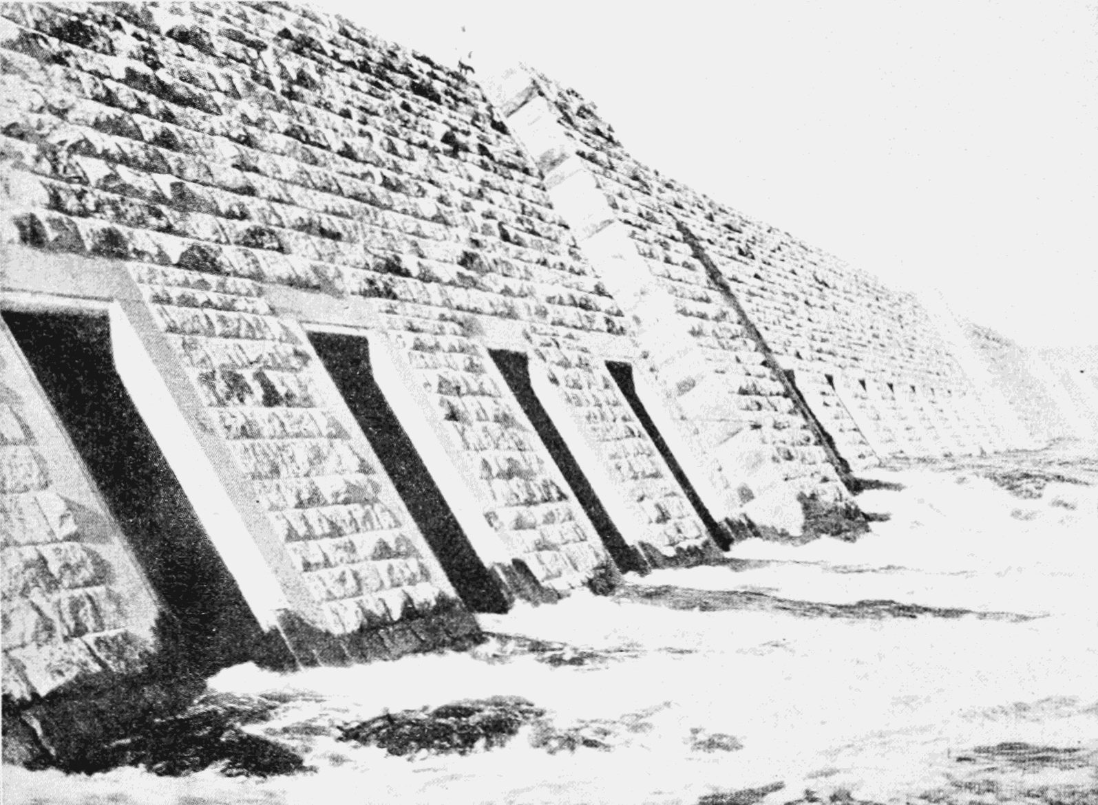 1595x1170 Popular Science Monthlyvolume 62april 1903the Nile Dams And - Dam Sketch