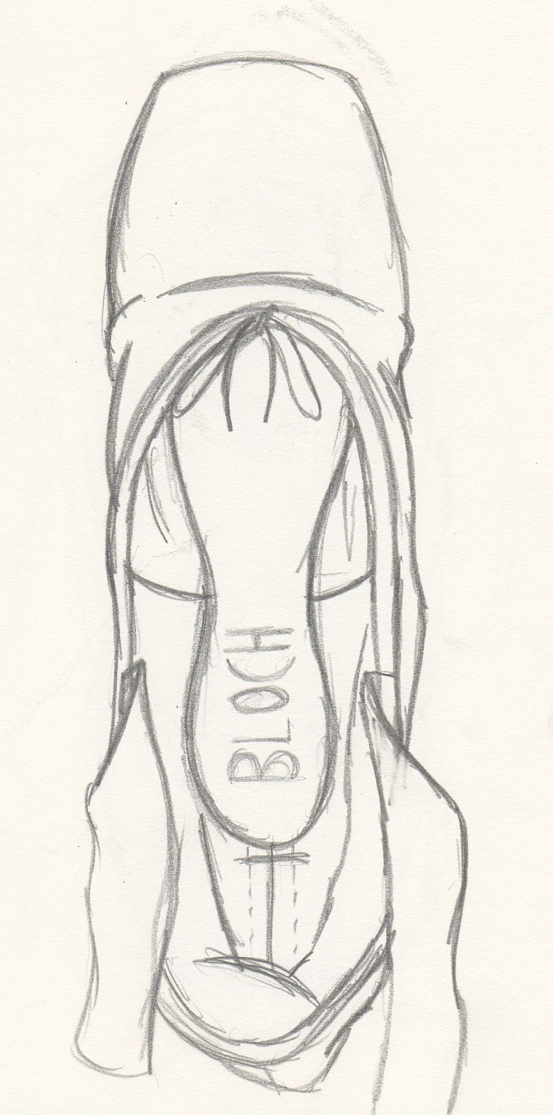 794x1600 Dancing Shoes - Dance Shoes Sketch